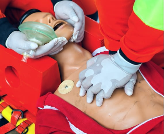 CPR first aid training